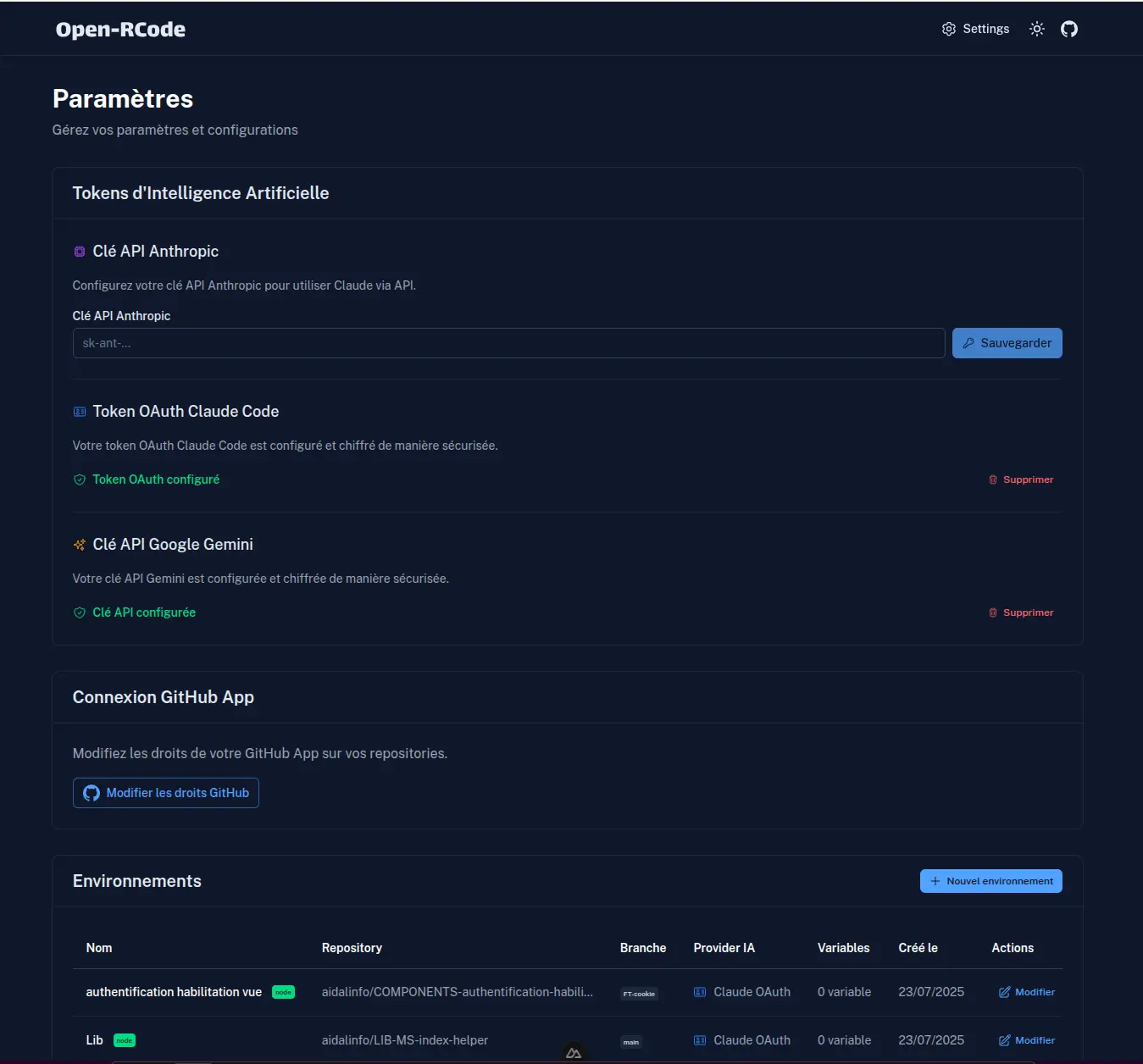 App screenshot